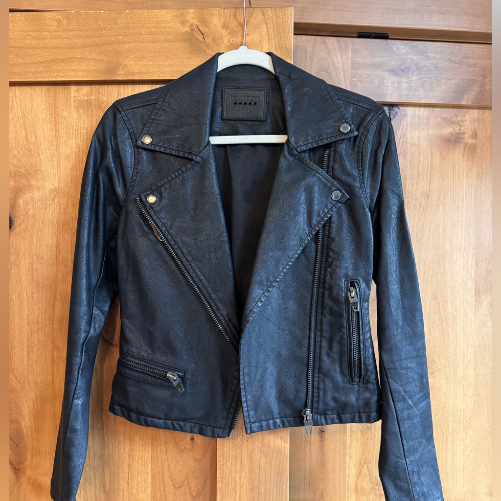 Blank Nyc Vegan Leather Jacket